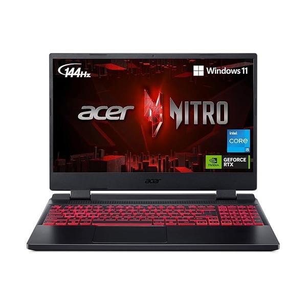 ACER NITRO 5- Intel core i5, Octa-core (8 Core),512GB SSD, 512GB SSD, 16GB DDR4, 4GB NVIDIA Geforce RTX 3050Ti