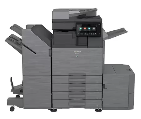 SHARP BP-50C31 MULTIFUNCTIONAL COPY MACHINE PLUS STAND