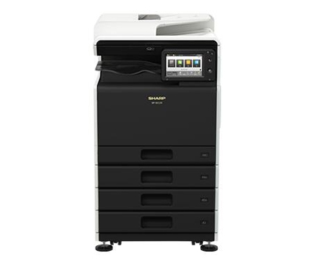 SHARP BP-30C25T MULTIFUNCTIONAL COPY MACHINE  PLUS HIGH STAND