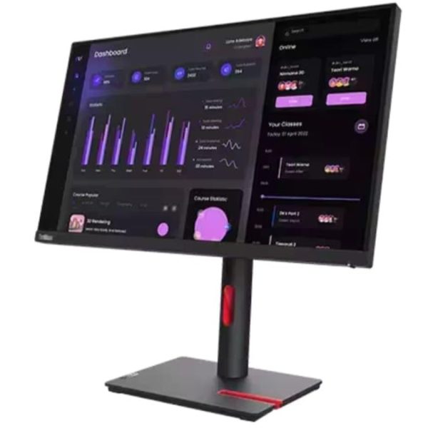 Lenovo ThinkVision T24i-30 24-inch FHD Ergonomic Monitor with Speakers | Low Blue Light
