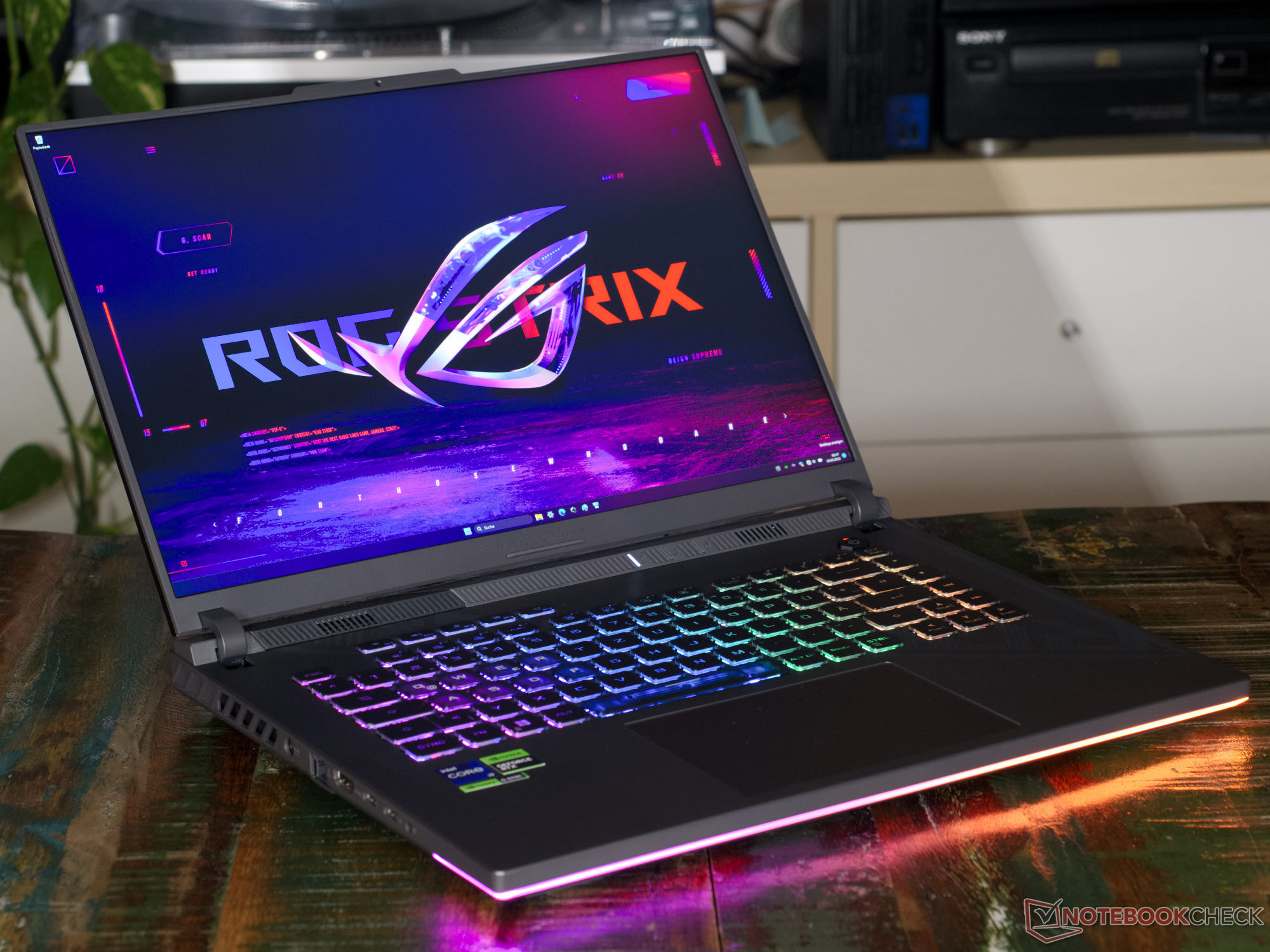 ASUS ROG Strix gaming laptop