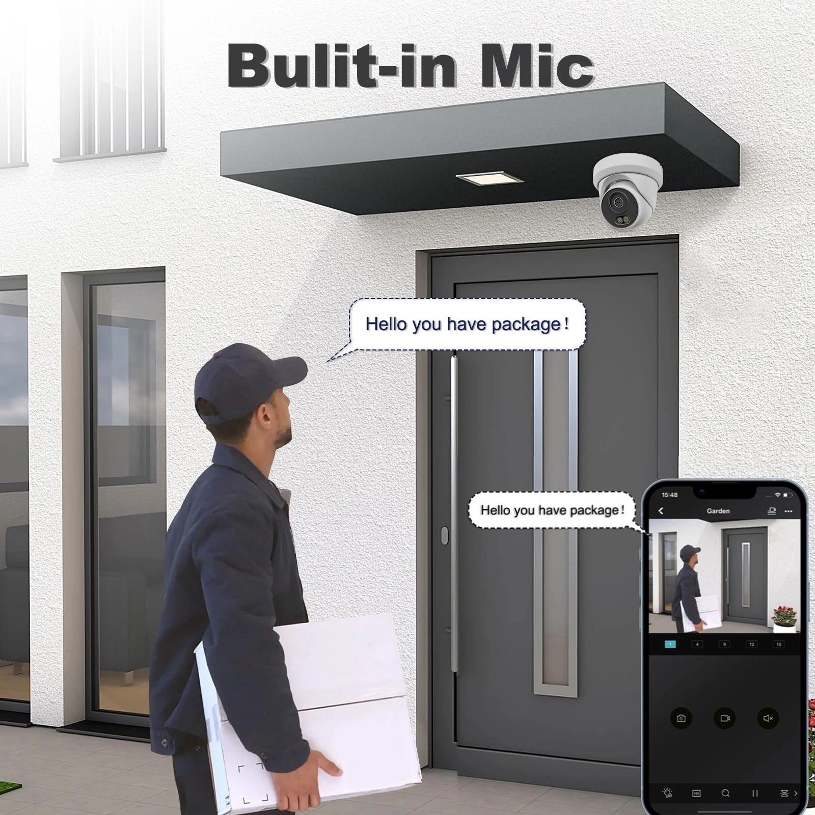 Dahua 4MP Turret IP Camera-2