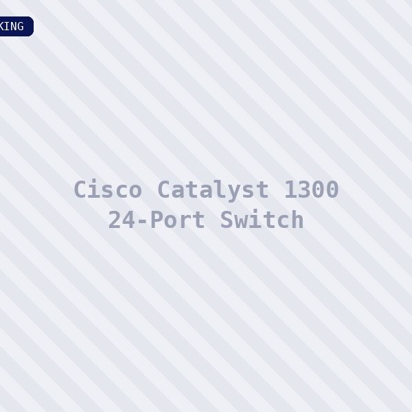 Cisco Catalyst 1300 24-Port Switch